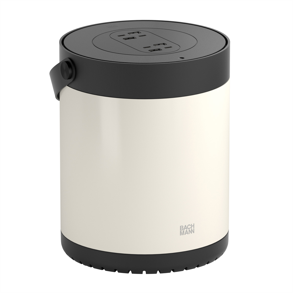 Bachmann MOV E 4xUSB A/C weiss/schwarz m. Adapter