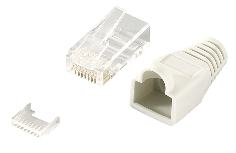 LogiLink RJ45 conector Gris