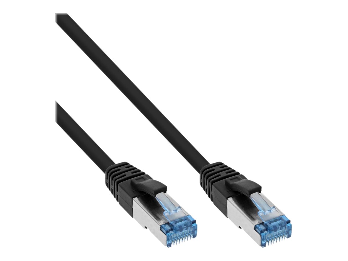 InLine 76821S cble de rseau Noir 0,25 m Cat6a S/FTP (S-STP)
