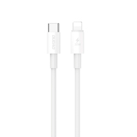 Dudao L7SCL USB-C til Lightning 30W Beige - Kabel - Digital/Daten