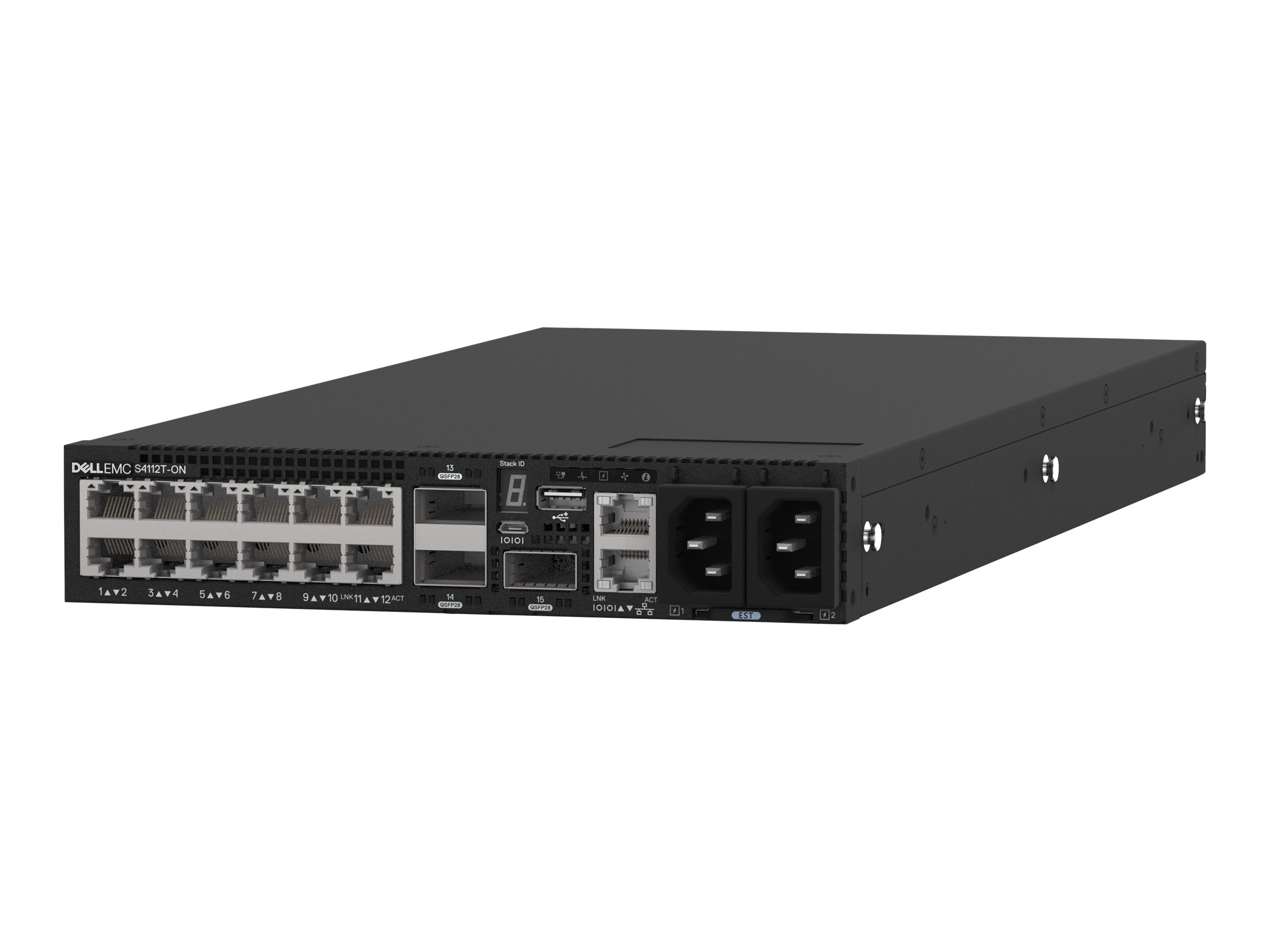 DELL S-Series S4112T-ON Gestito L2/L3 10G Ethernet (100/1000/10000) Nero