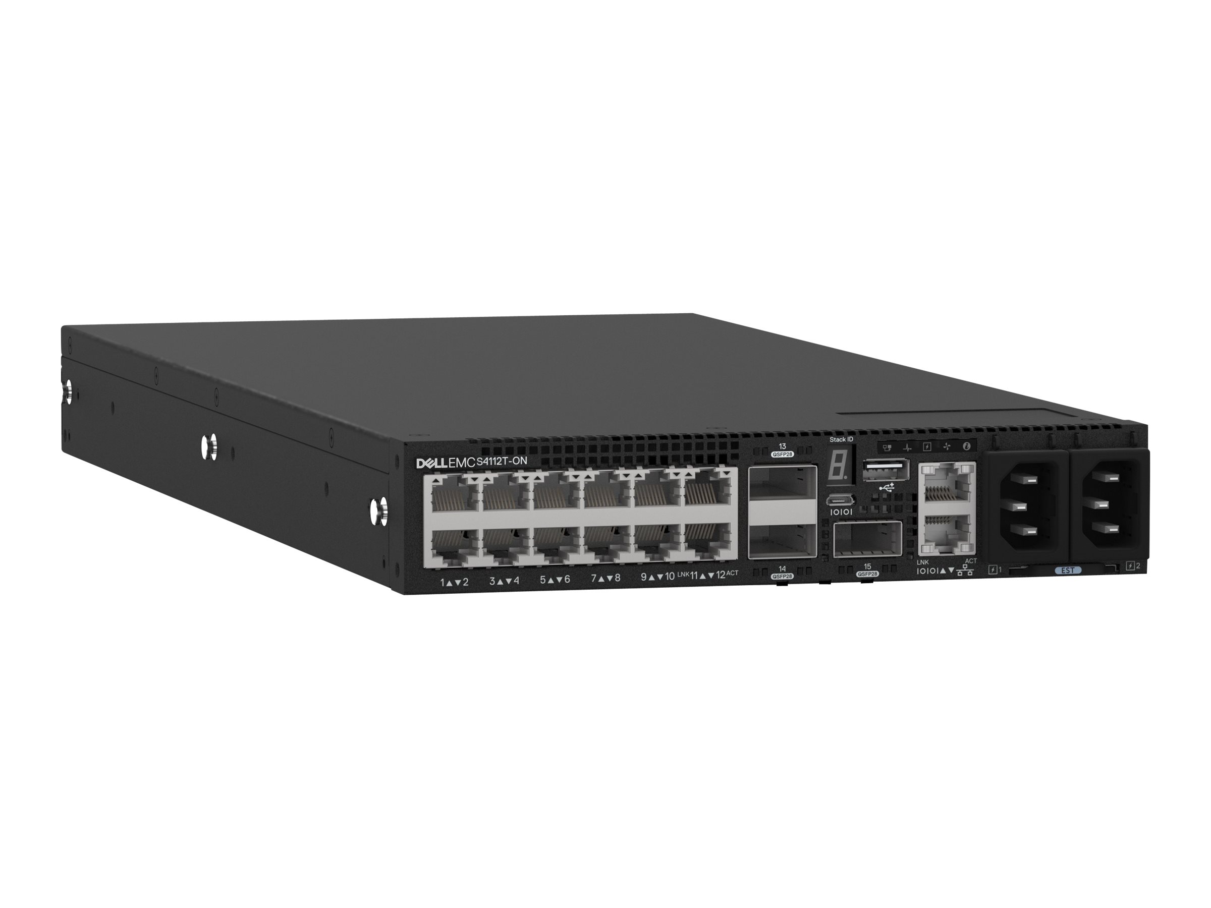 DELL S-Series S4112T-ON Gestito L2/L3 10G Ethernet (100/1000/10000) Nero