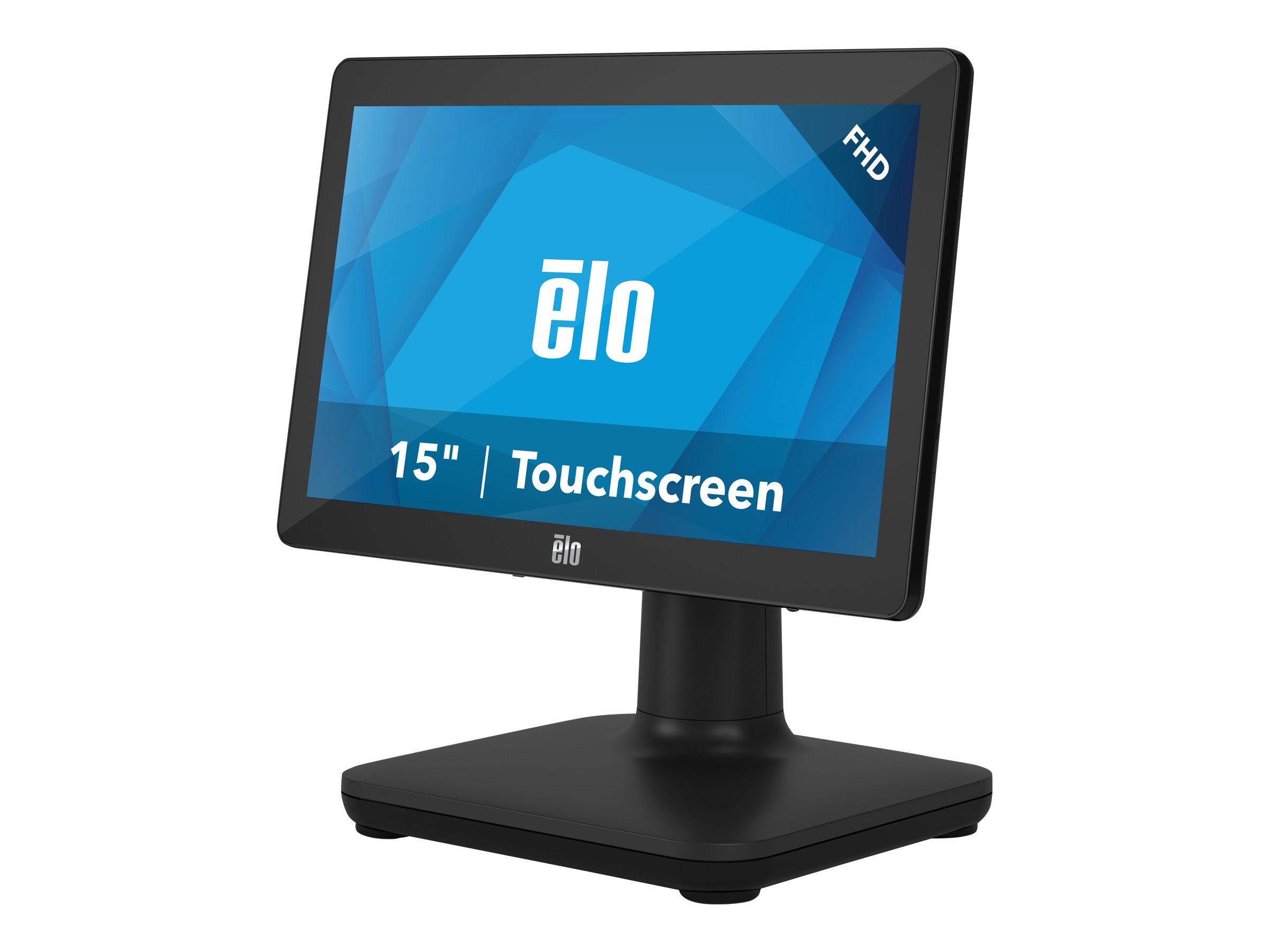 Elo Touch Solutions E936365 POS system All-in-One 2.1 GHz i5-8500T 39.6 cm (15.6) 1920 x 1080 pixels Touchscreen Black