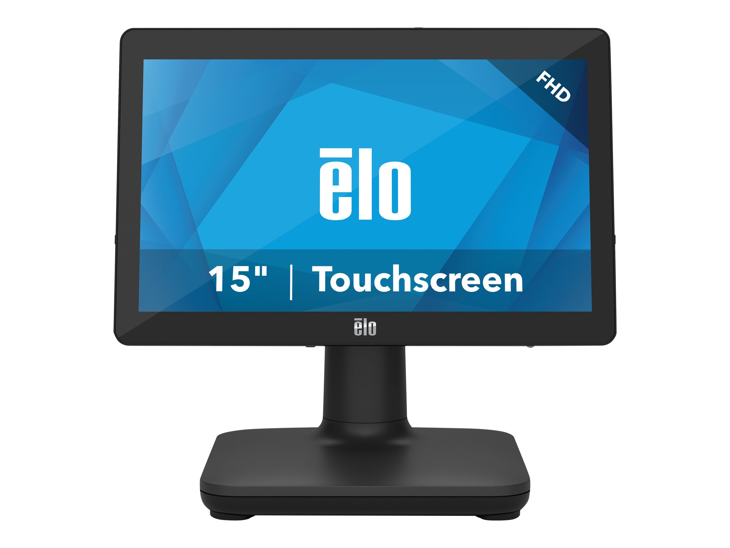 Elo Touch Solutions E936365 POS system All-in-One 2.1 GHz i5-8500T 39.6 cm (15.6) 1920 x 1080 pixels Touchscreen Black