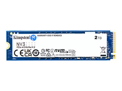 Kingston Technology 2000G NV3 M.2 2280 NVMe SSD, Bulk