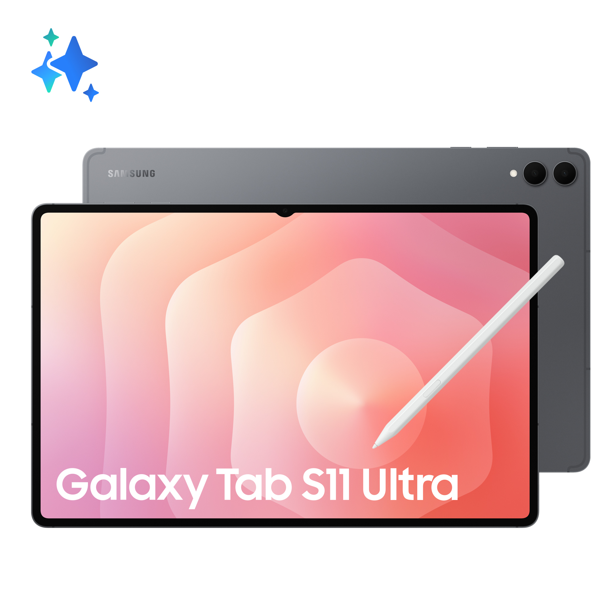Samsung Galaxy Tab S11 Ultra 256 GB 37.1 cm (14.6) 12 GB Wi-Fi 7 (802.11be) Grey