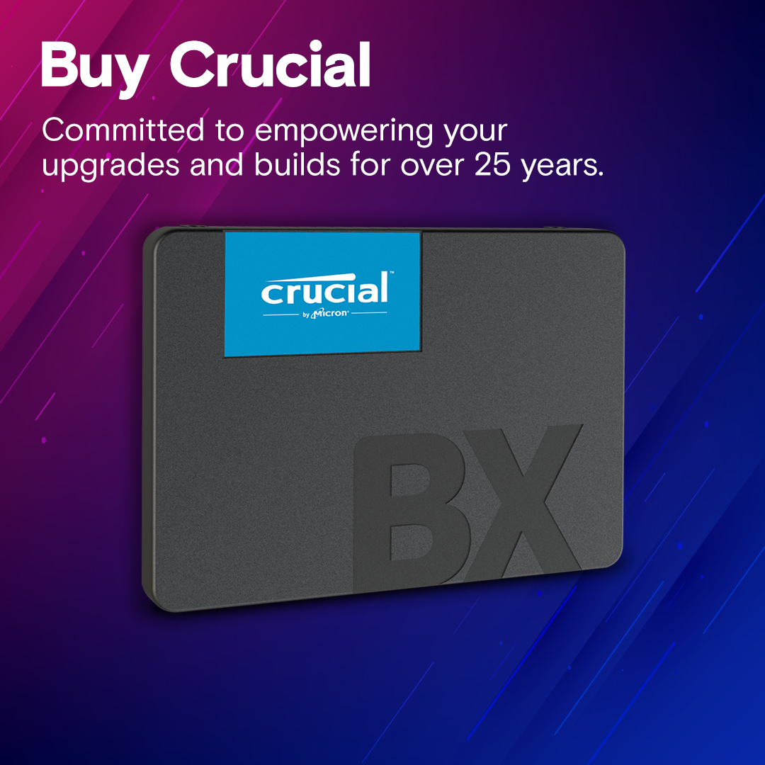 Crucial BX500 4 To 2.5 SATA 3D NAND