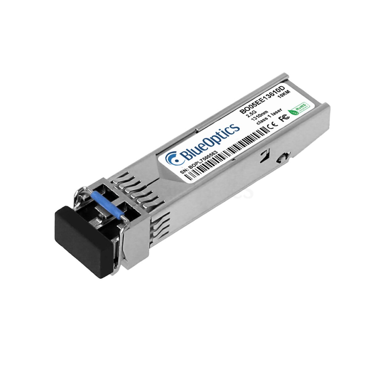 BlueOptics Hirschmann 942163-001 BlueOptics BO05EE13610D SFP Transceiver, 2.5BASE-LH, Singlemode Fiber, 1310nm, 10KM