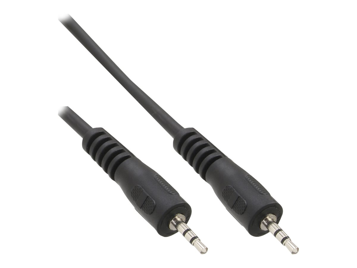 InLine 99936G cable de audio 5 m 2,5mm Negro