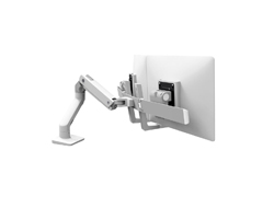 Ergotron HX Series 45-476-216 supporto da tavolo per Tv a schermo piatto 81,3 cm (32) Bianco Scrivania