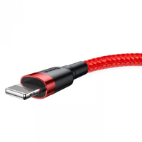 Baseus CALKLF-C09 - 2 m - USB A - Lightning - M�nnlich - M�nnlich - Rot