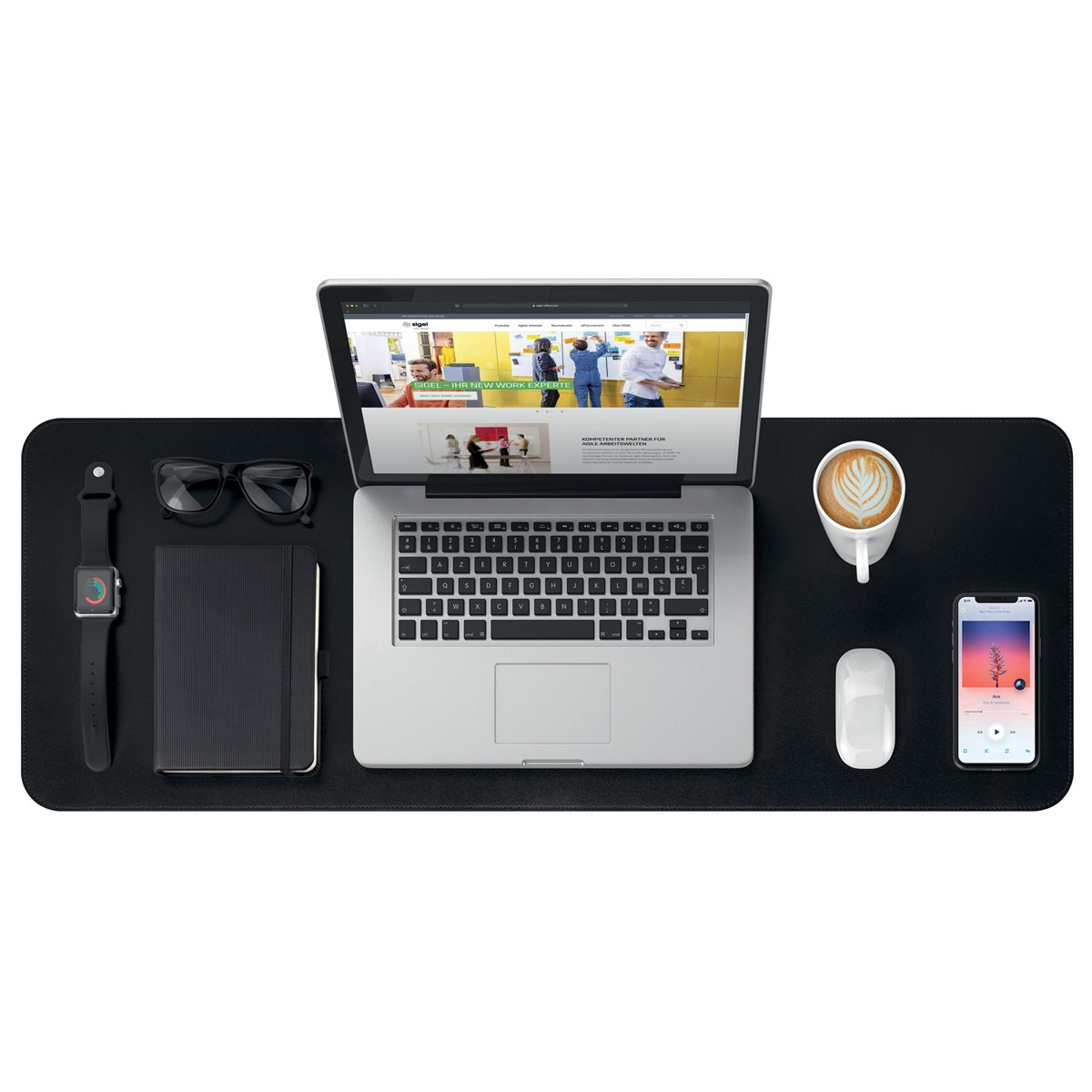 Sigel SA604 mouse pad Black