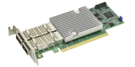 Supermicro AOC-S100G-b2C interface cards/adapter Internal QSFP28