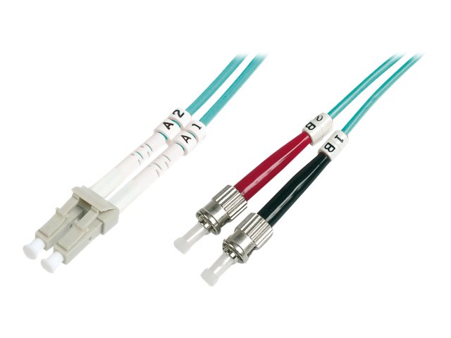 Digitus Fiber Optic Multimode Patch Cord, OM 3, LC / ST