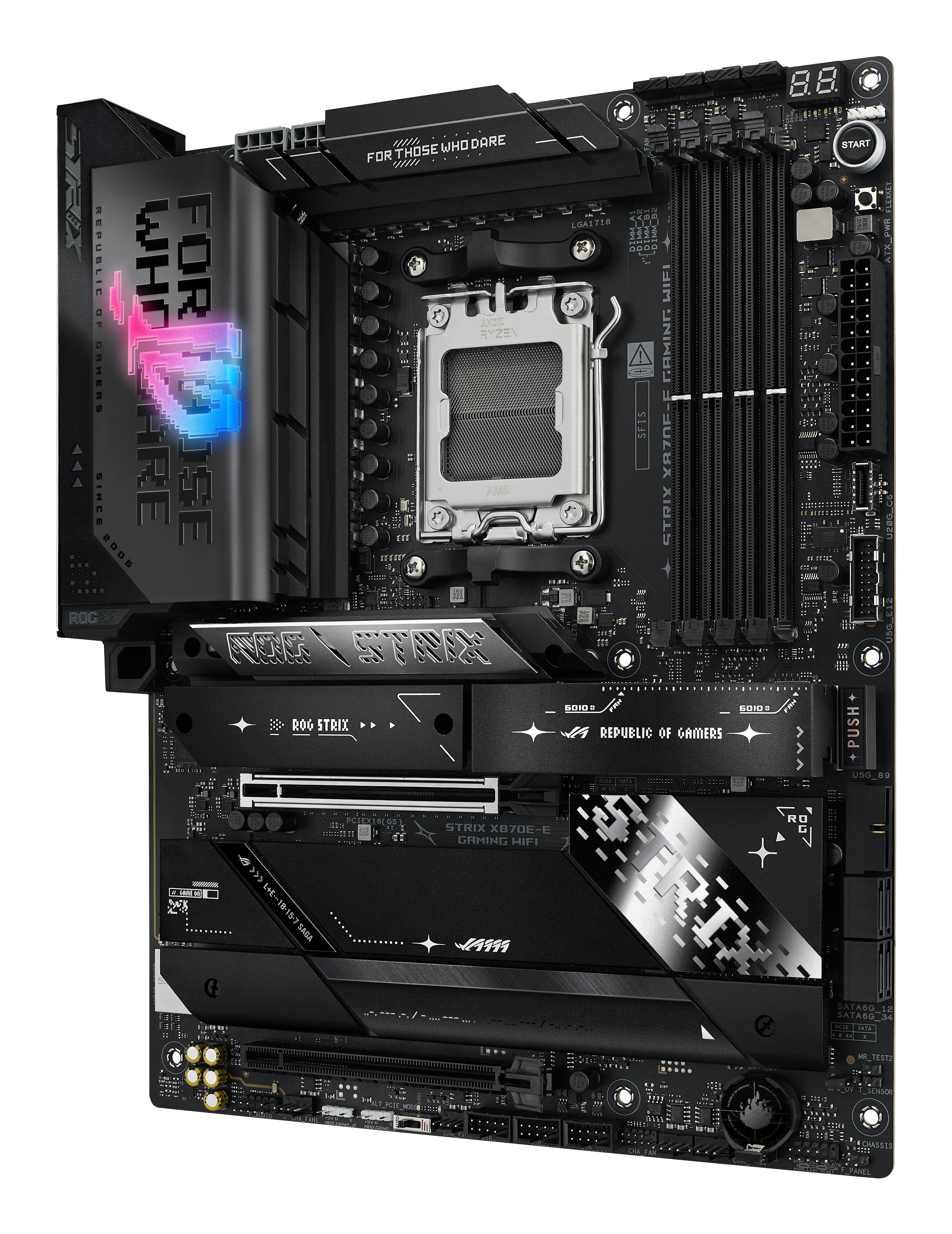 ASUS ROG STRIX X870E-E GAMING WIFI AMD X870E Socket AM5 ATX