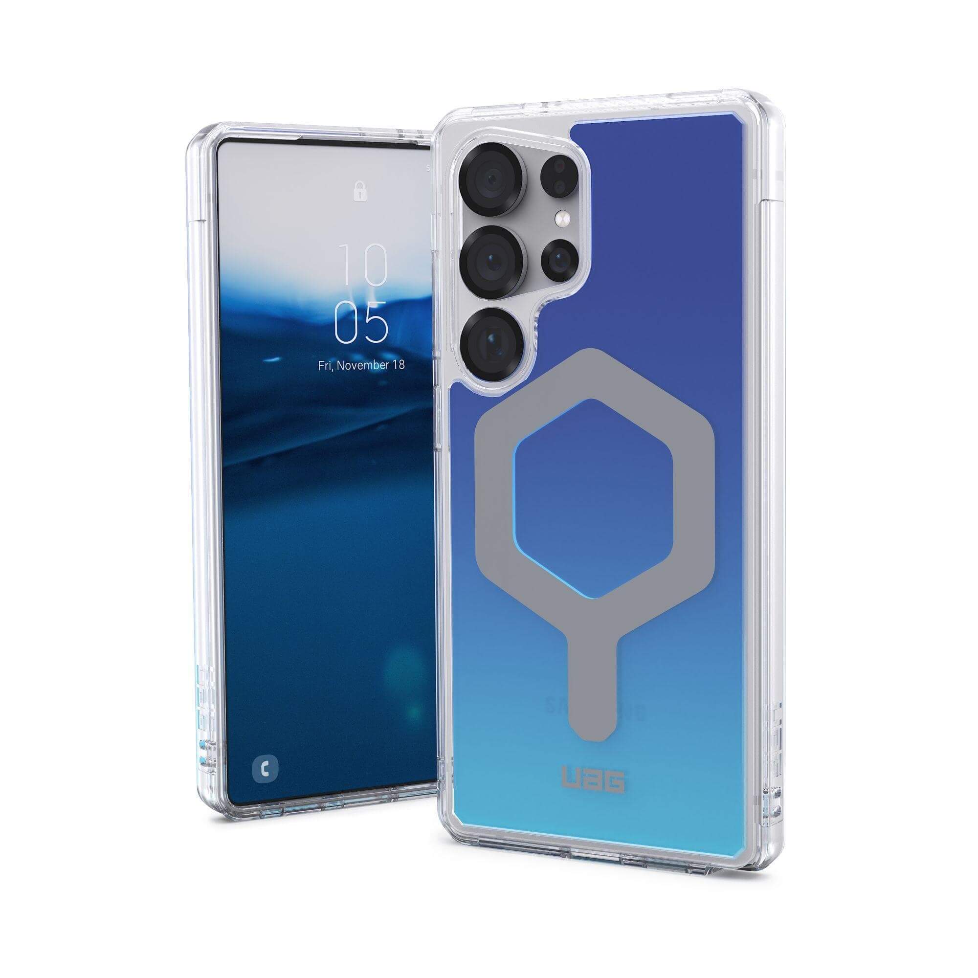 Urban Armor Gear UAG Samsung Harry Plyo Pro Blue Ombre