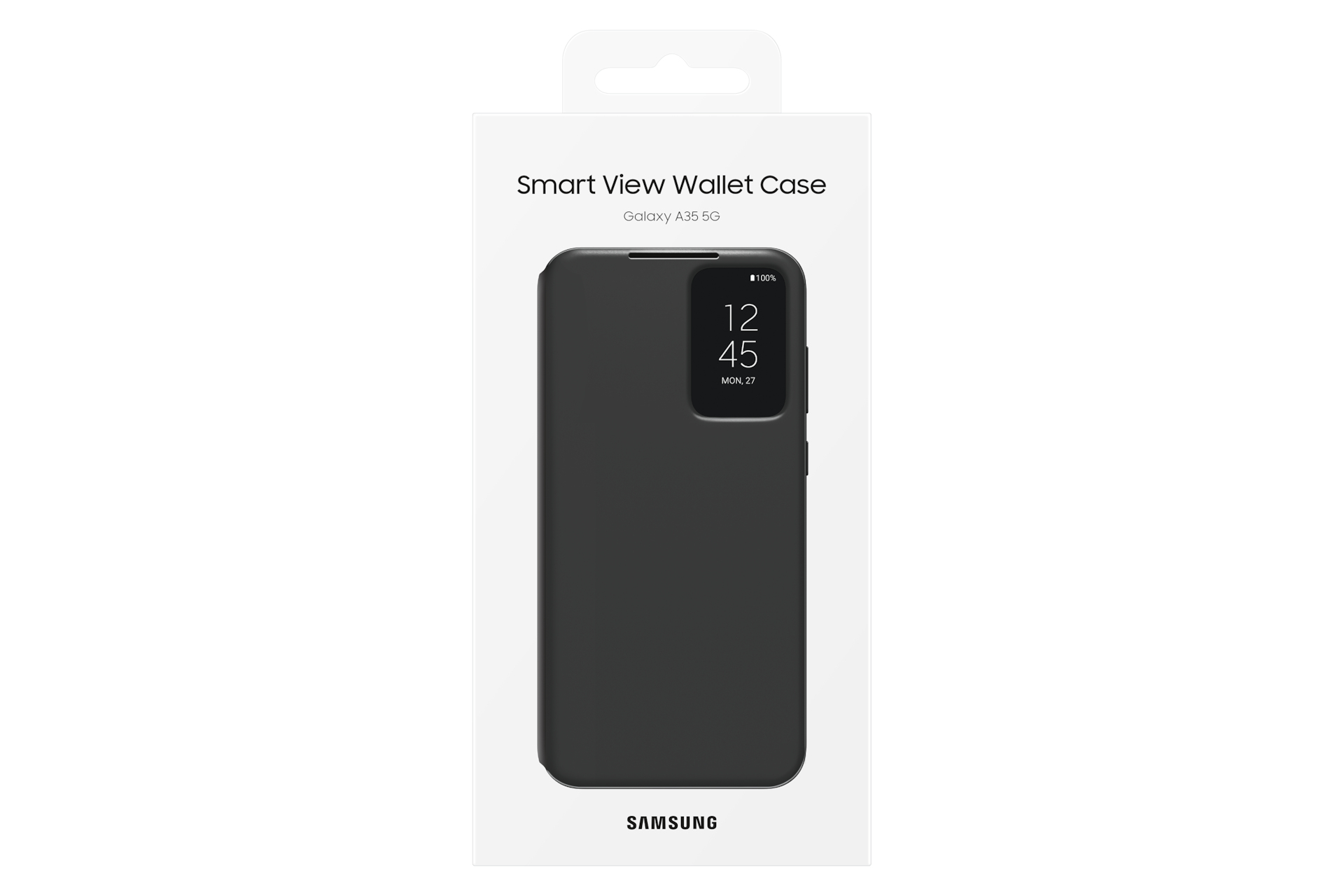 Samsung EF-ZA356 mobile phone case 16.8 cm (6.6) Wallet case Black