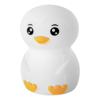 Ansmann Nachtlicht Pinguin wei Silikon LED-Technologie - Lithium-Ionen (Li-Ion)