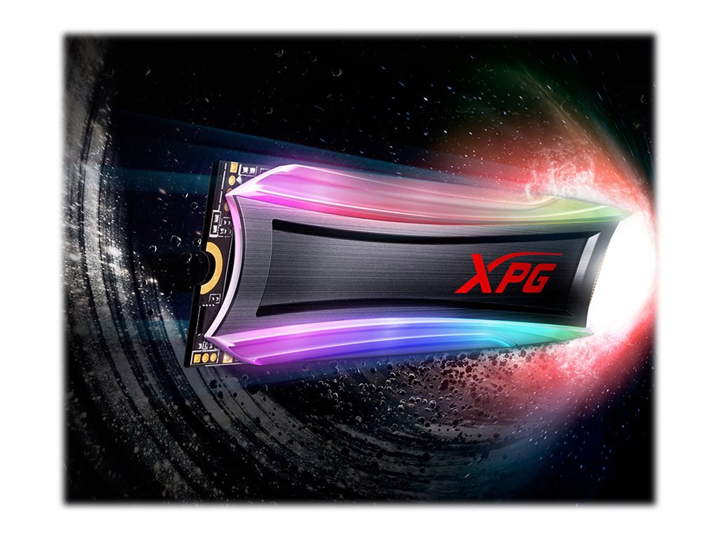 ADATA XPG Spectrix S40G RGB - SSD - 2 TB - extern - M.2 2280 - PCIe 3.0 x4 (NVMe)
