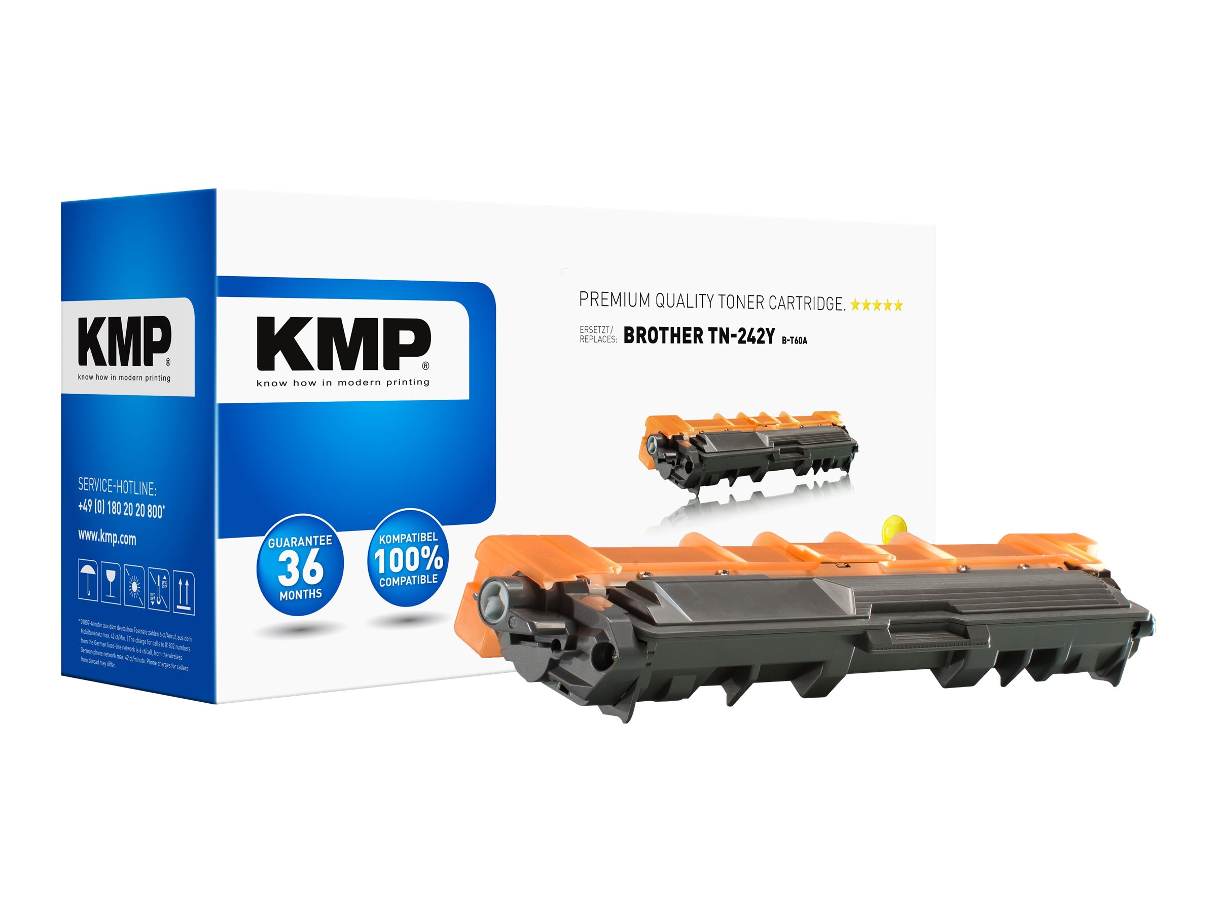 KMP B-T60A toner cartridge 1 pc(s) Yellow
