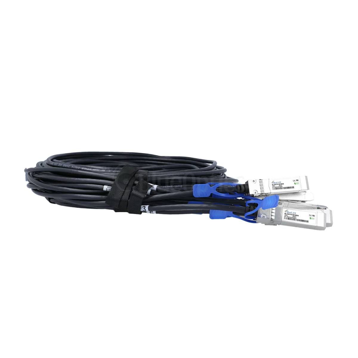 BlueOptics Dell EMC DAC-Q28DD-8S28-25G-3M kompatibles BlueLAN DAC 200GBASE-CR8 QSFP-DD/8xSFP28 BL292701W3M26