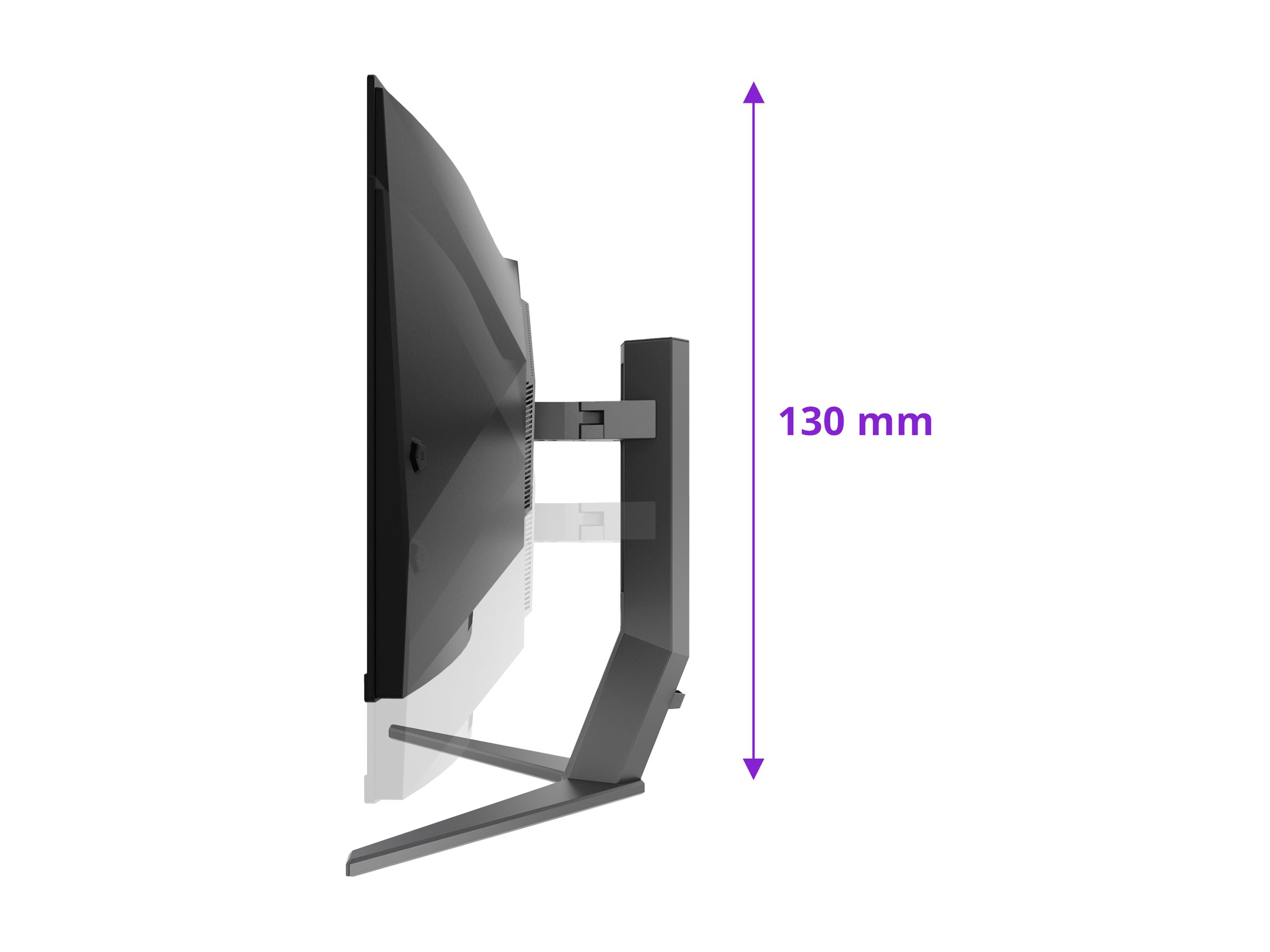 AOC AGON PRO AG346UCD computer monitor 86.4 cm (34) 3440 x 1440 pixels Wide Quad HD QDOLED Black, Grey
