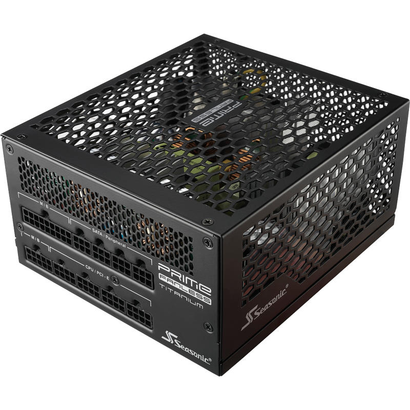 Seasonic Prime Titanium Fanless SSR-600TL Active PFC F3 - Netzteil (intern)