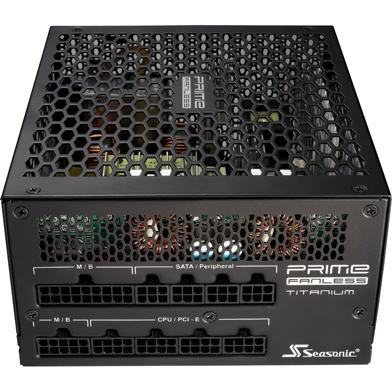 Seasonic Prime Titanium Fanless SSR-600TL Active PFC F3 - Netzteil (intern)