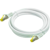 Python Cat.7 S/FTP 1m cable de red Blanco Cat7 S/FTP (S-STP)