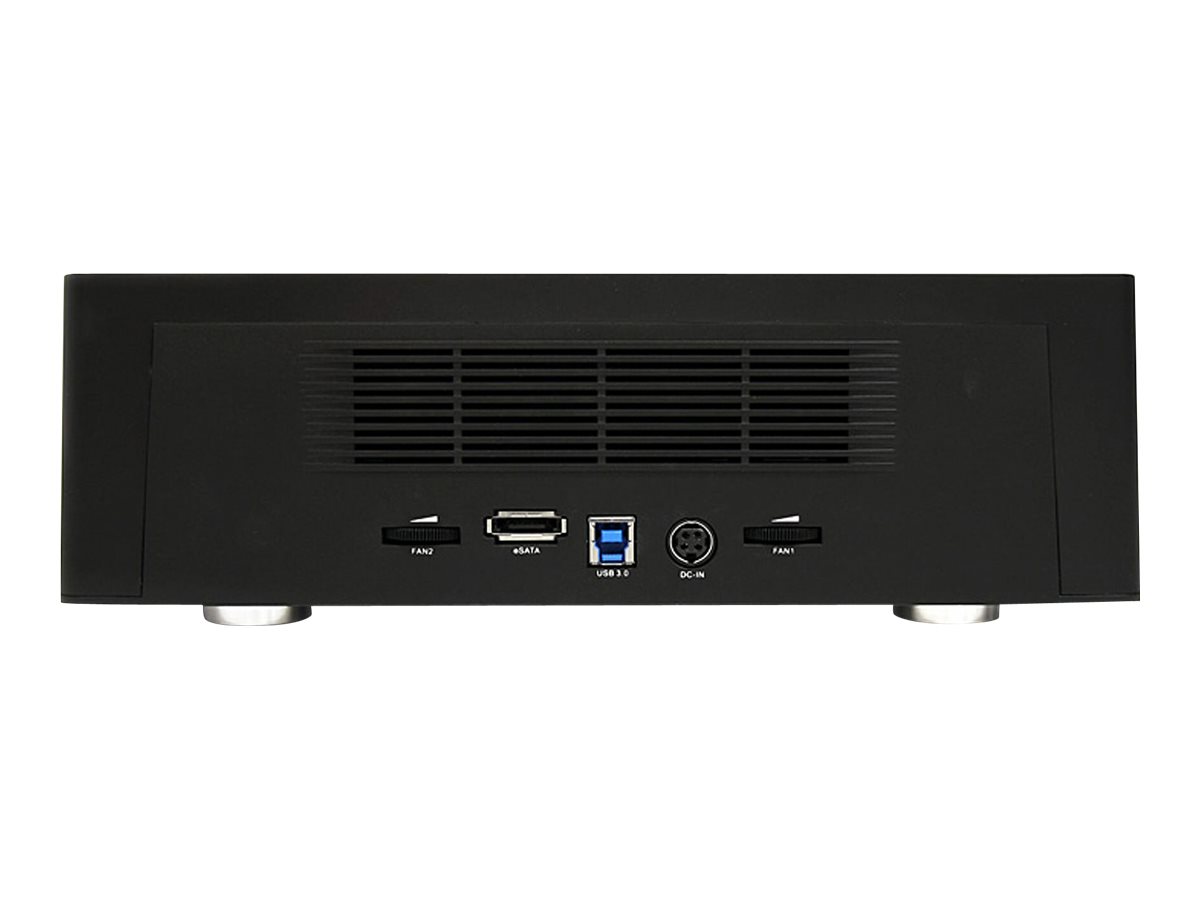 StarTech.com 4 Bay USB 3.0 eSATA to SATA Standalone 1:3 HDD Hard Drive Duplicator Dock