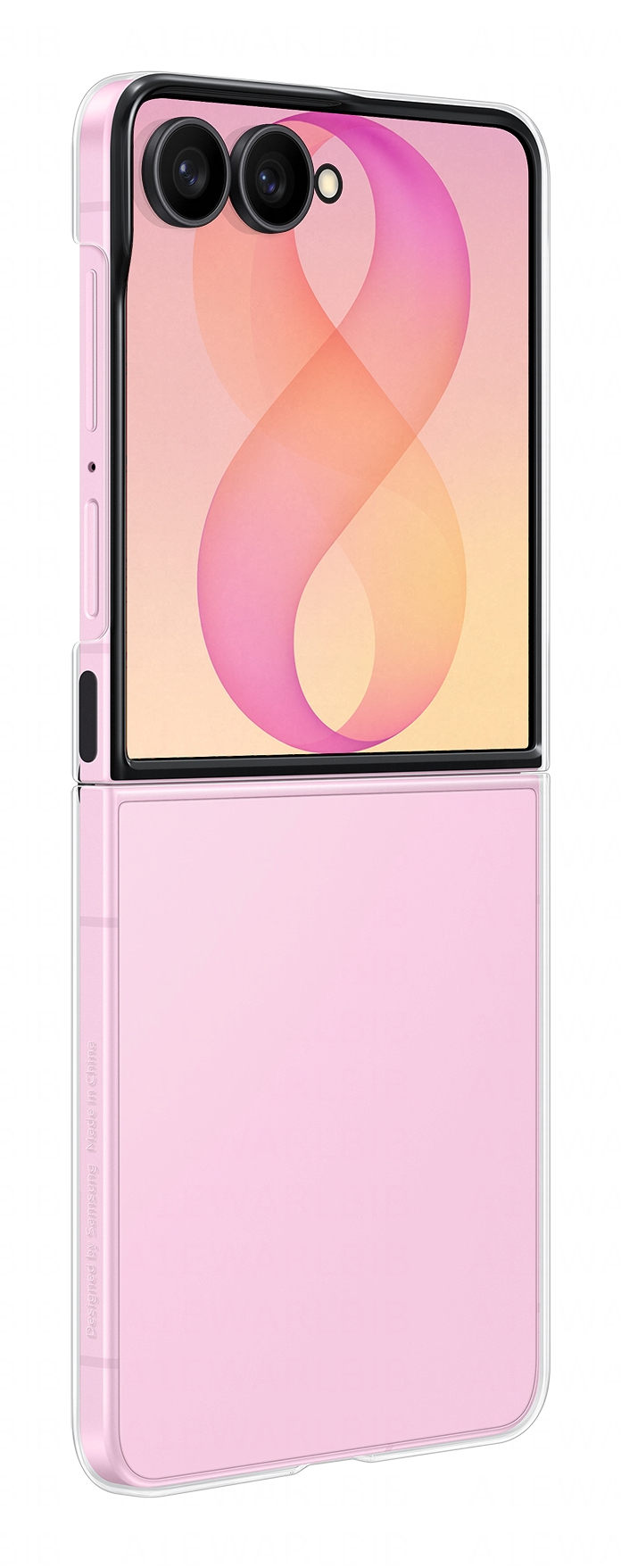 Samsung EF-QF776CTEGWW mobile phone case 17.5 cm (6.9) Cover Transparent