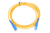 Extralink Patchkabel SC/UPC-SC/UPC PVC - Einzelmodus - Simplex - G.657A1 - 3 mm - 1 m - 1 m - FTTH - G.657.A1 - SC - SC