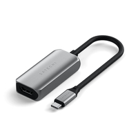 Satechi ST-AC8KHM USB-C HDMI Adapter[1x Stecker - 1x HDMI-Buchse] Grau 8K UHD 19 - Adapter - Digital/Daten