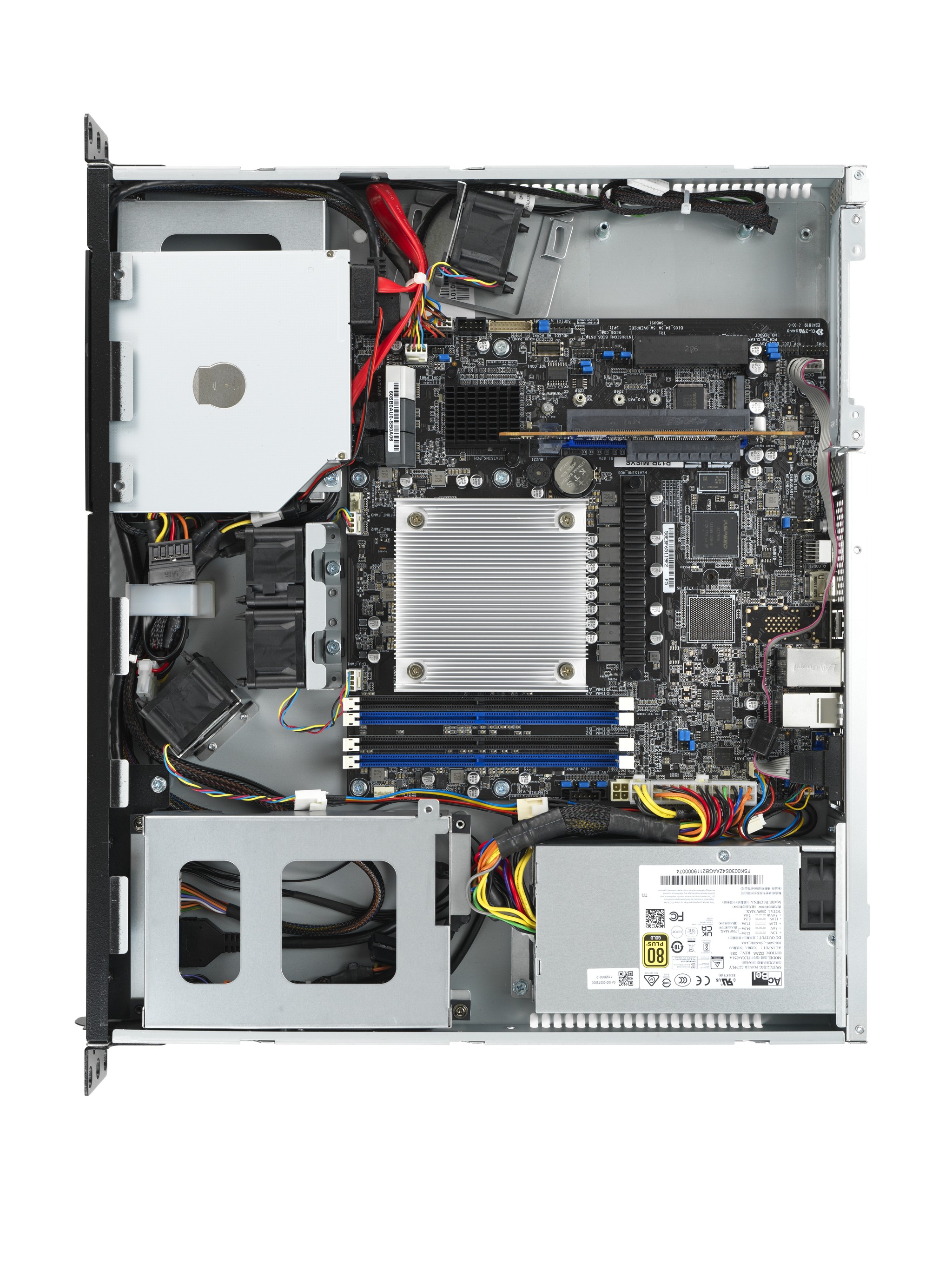 ASUS RS100-E11-PI2 Intel C252 LGA 1200 (Socket H5) Rack (1U) Argento