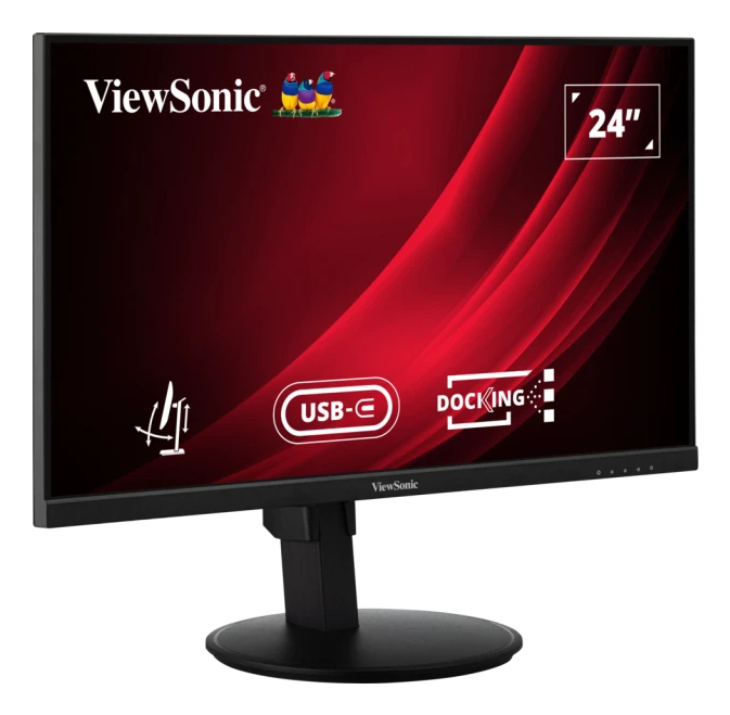 Viewsonic VG Series VG2409U-2 pantalla para PC 60,5 cm (23.8) 1920 x 1080 Pixeles Full HD LED Negro