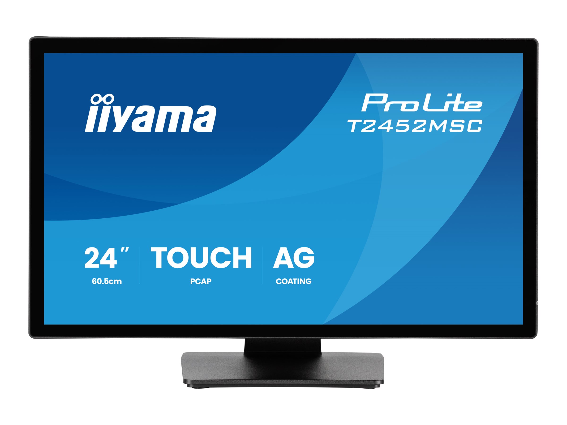 iiyama ProLite T2452MSC-B2AG pantalla para PC 61 cm (24) 1920 x 1080 Pixeles Full HD LED Pantalla t�ctil Negro