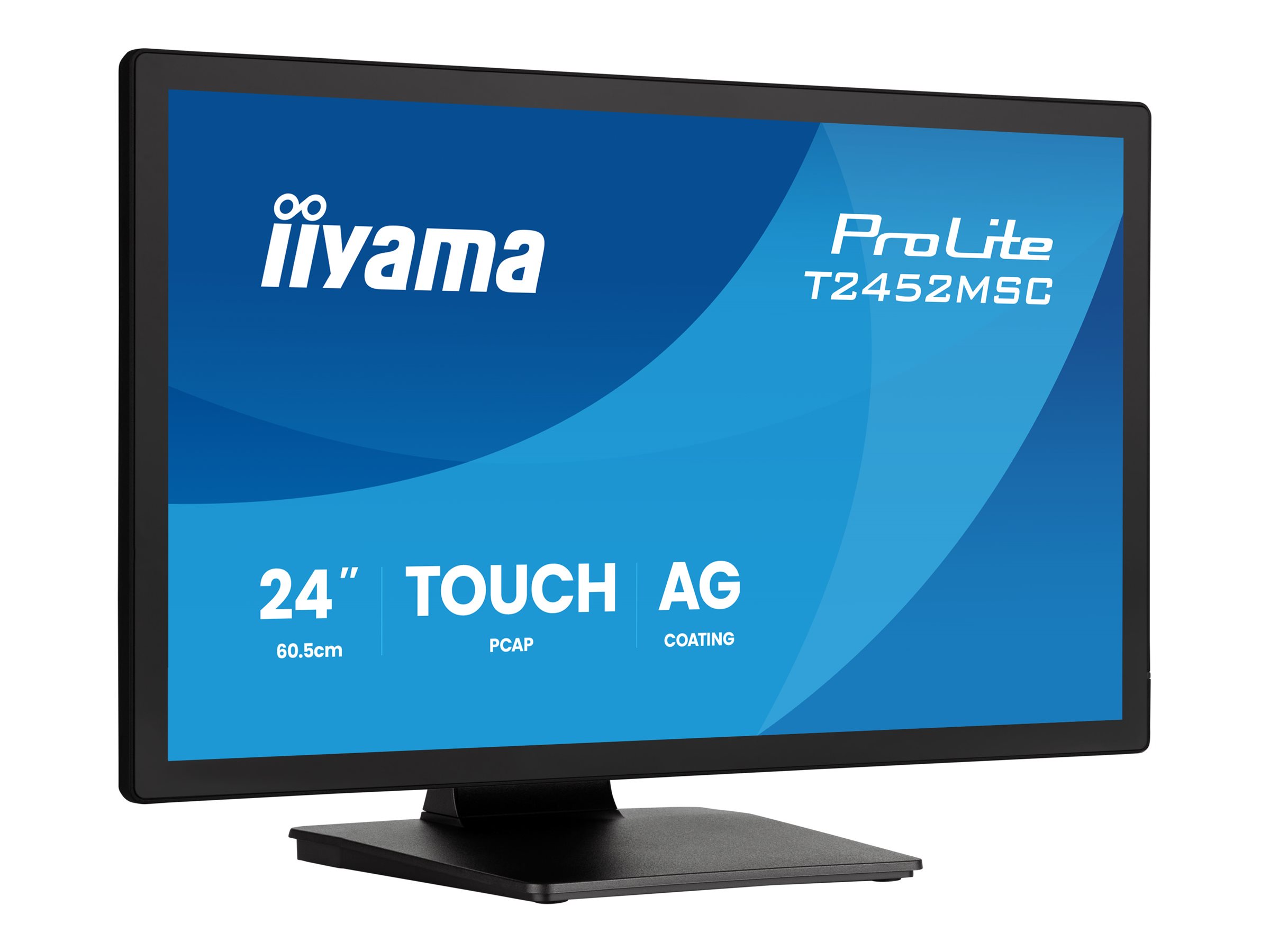 iiyama ProLite T2452MSC-B2AG Monitor PC 61 cm (24) 1920 x 1080 Pixel Full HD LED Touch screen Nero