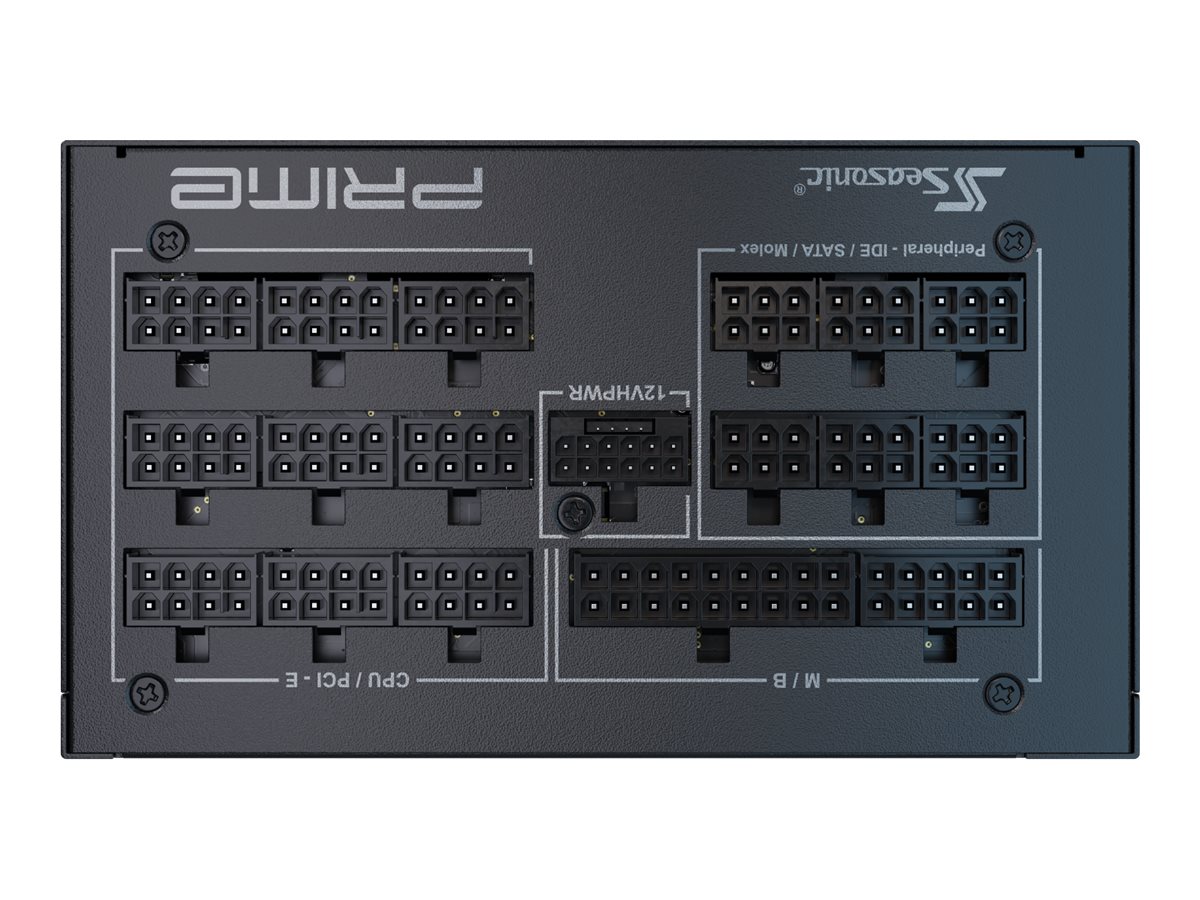 Seasonic PRIME TX-1300 (schwarz, Kabel-Management, 1300 Watt) - PC-/Server Netzteil - ATX