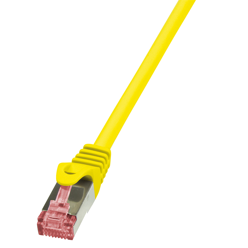 LogiLink 0.5m Cat.6 S/FTP cavo di rete Giallo 0,5 m Cat6 S/FTP (S-STP)