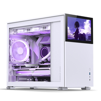 Jonsbo D31 Screen Micro-ATX Geh�use Tempered Glass - wei� - Geh�use - Micro/Mini/Flex-ATX