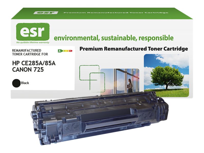 Armor ESR - Schwarz - kompatibel - wiederaufbereitet - Tonerpatrone (Alternative zu: HP CE285A)