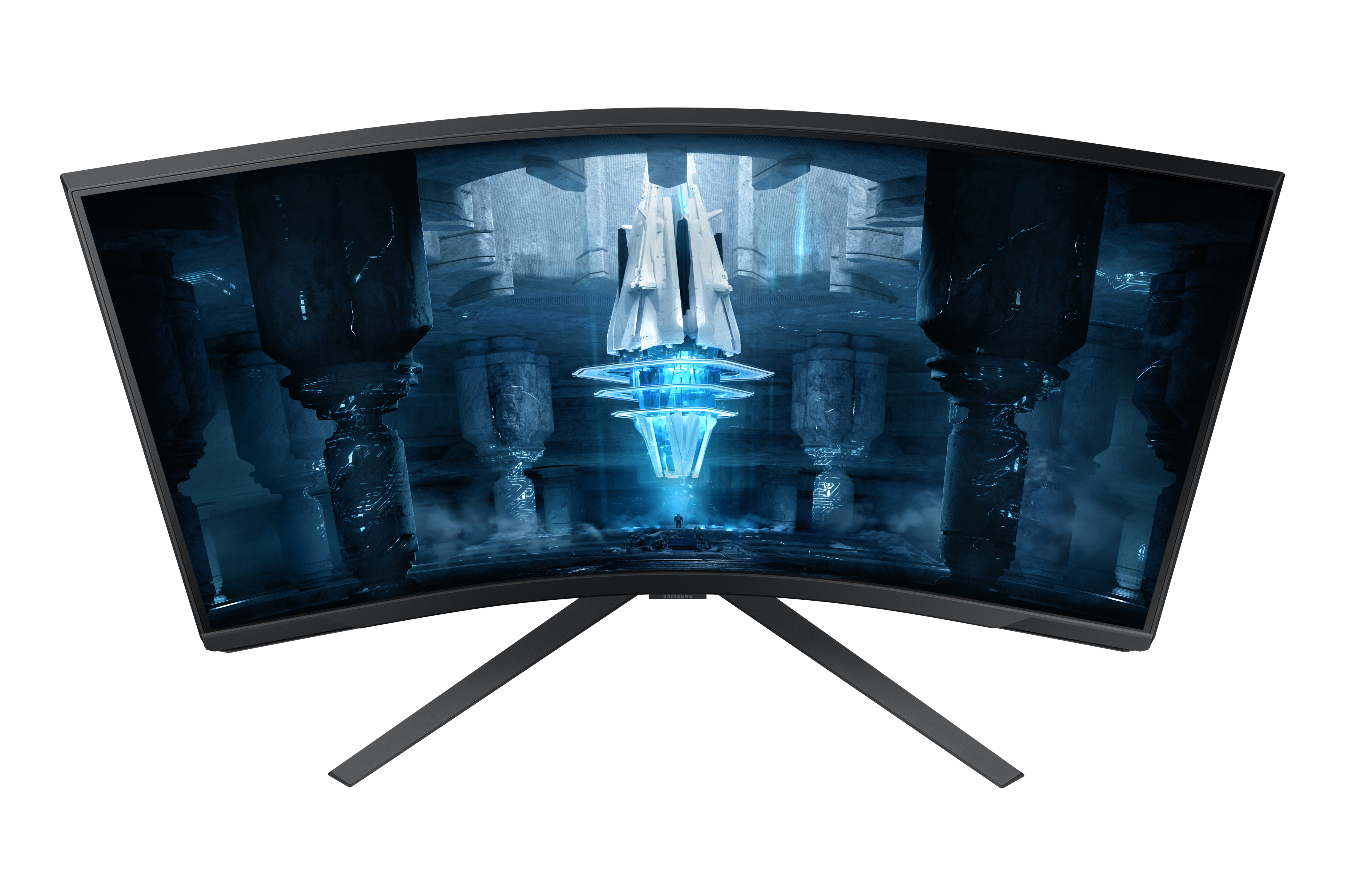 Samsung G85NB computer monitor 81.3 cm (32) 3840 x 2160 pixels 4K Ultra HD LED White