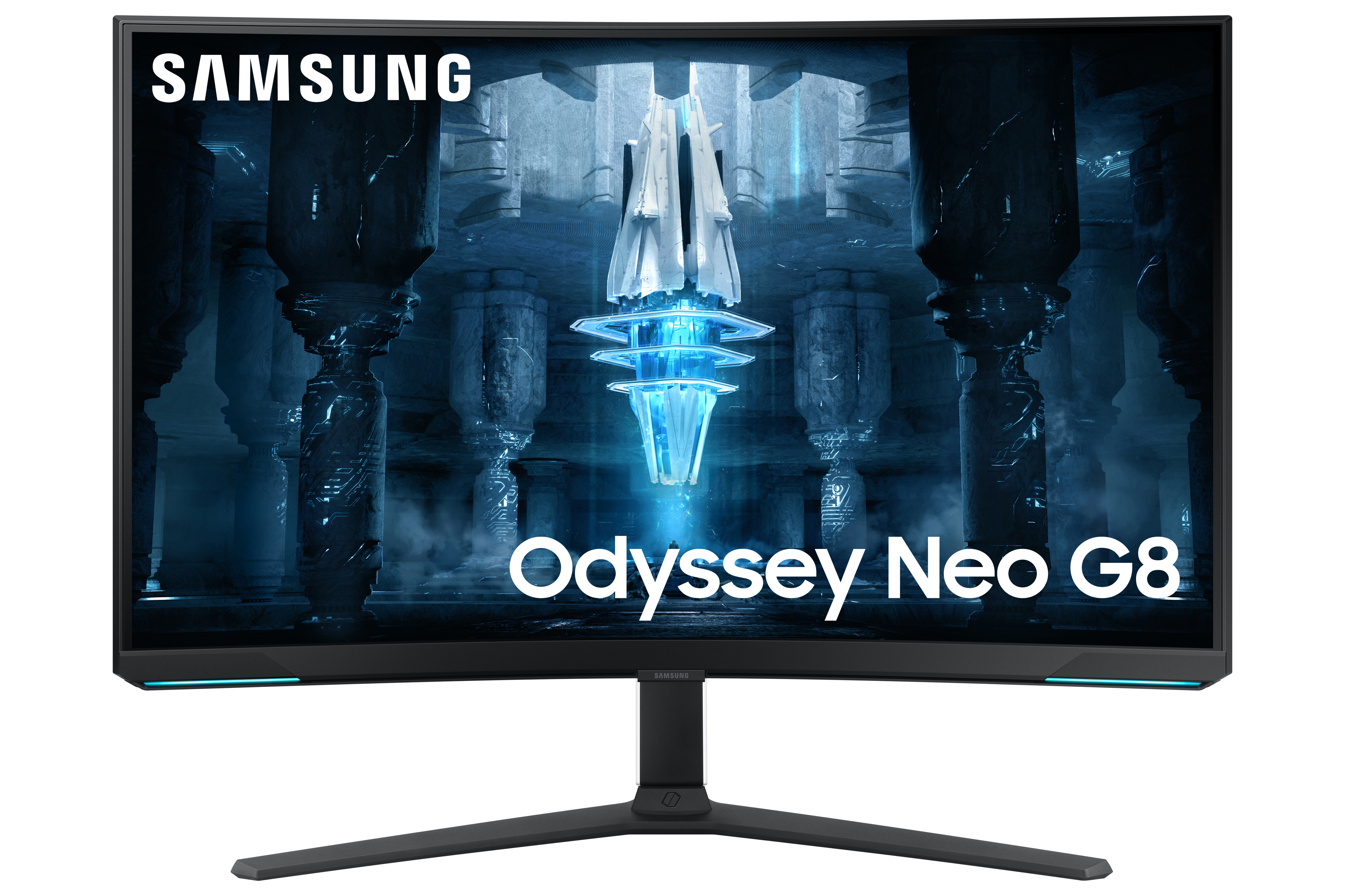 Samsung G85NB computer monitor 81.3 cm (32) 3840 x 2160 pixels 4K Ultra HD LED White