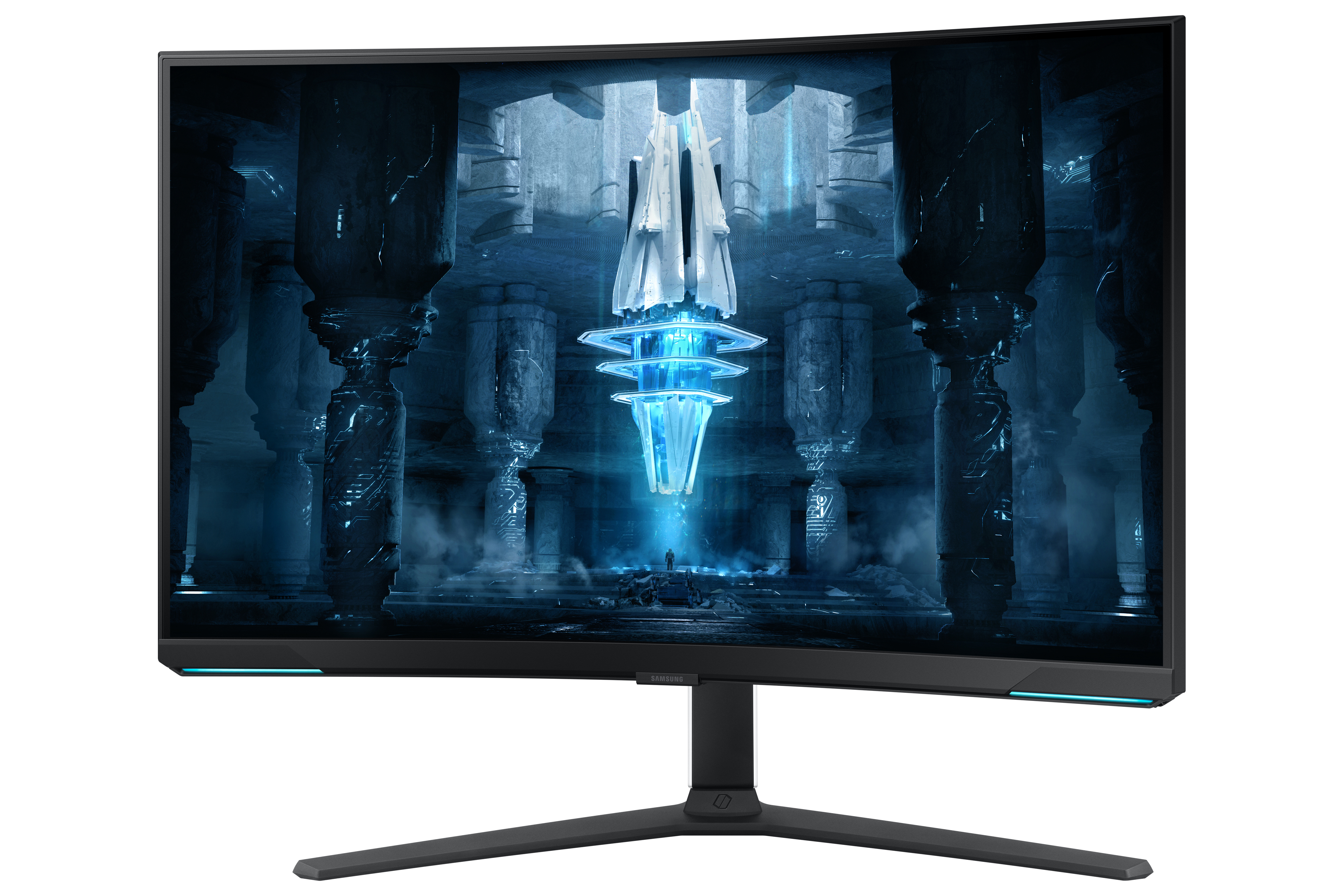Samsung G85NB computer monitor 81.3 cm (32) 3840 x 2160 pixels 4K Ultra HD LED White