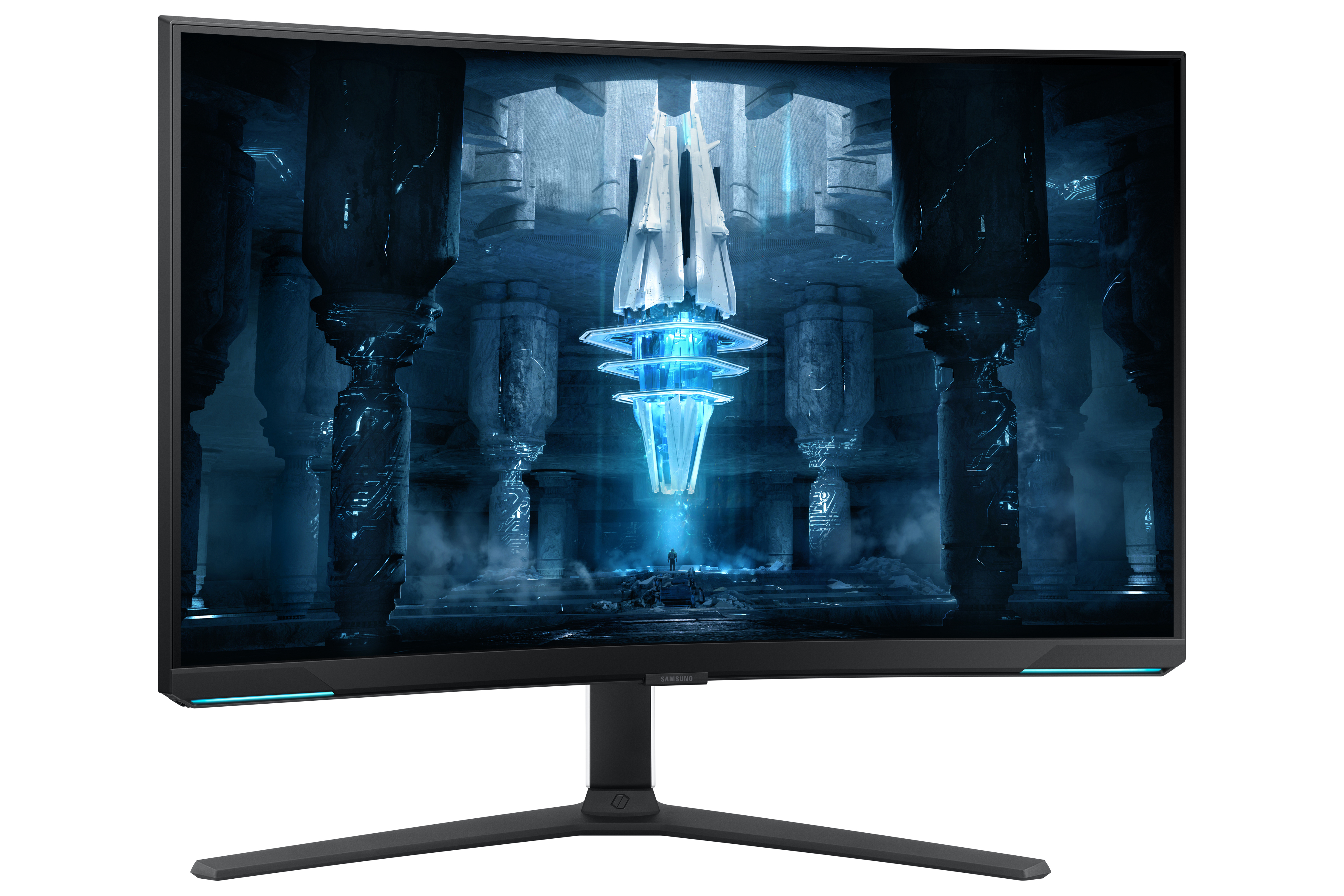 Samsung G85NB computer monitor 81.3 cm (32) 3840 x 2160 pixels 4K Ultra HD LED White