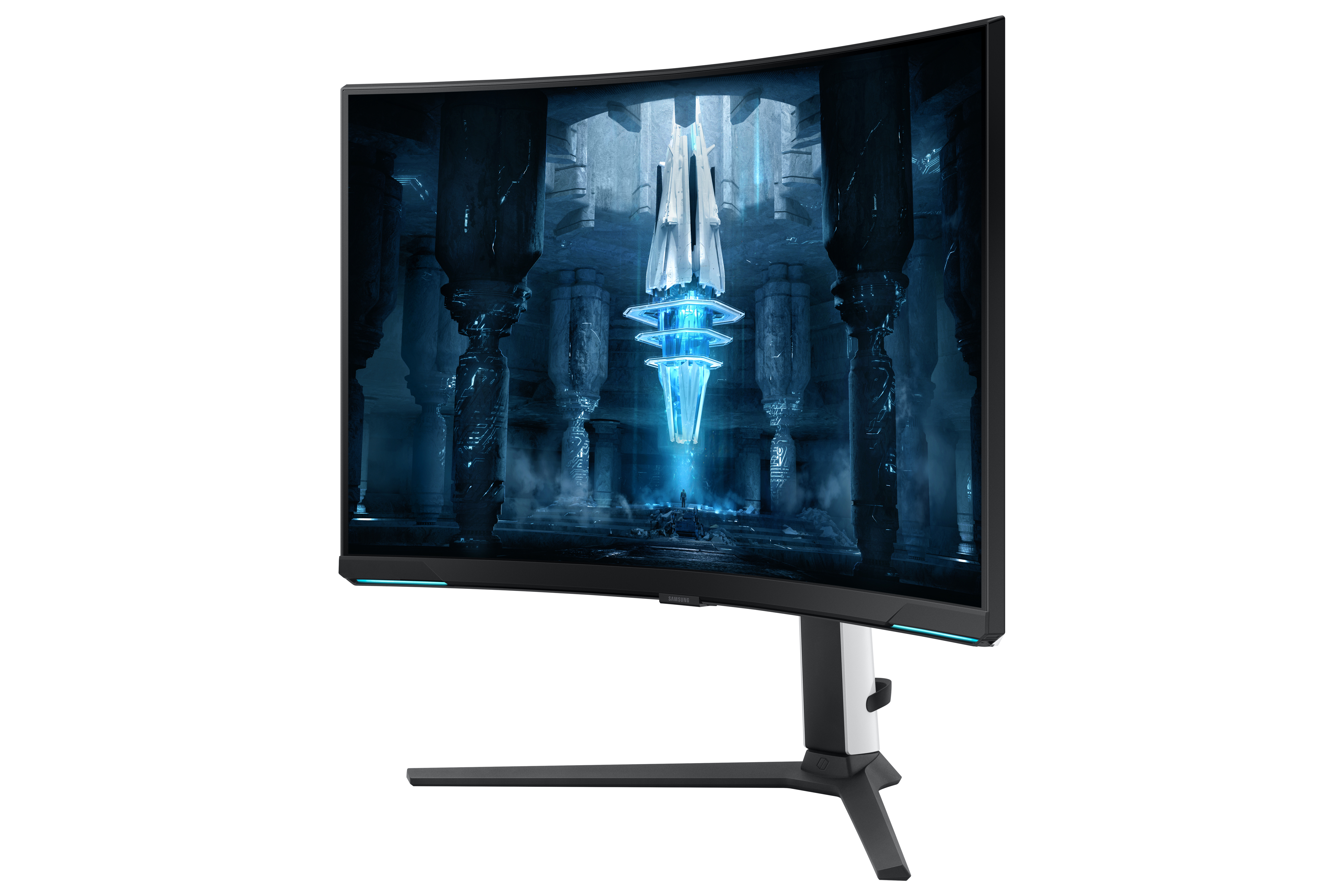 Samsung G85NB computer monitor 81.3 cm (32) 3840 x 2160 pixels 4K Ultra HD LED White