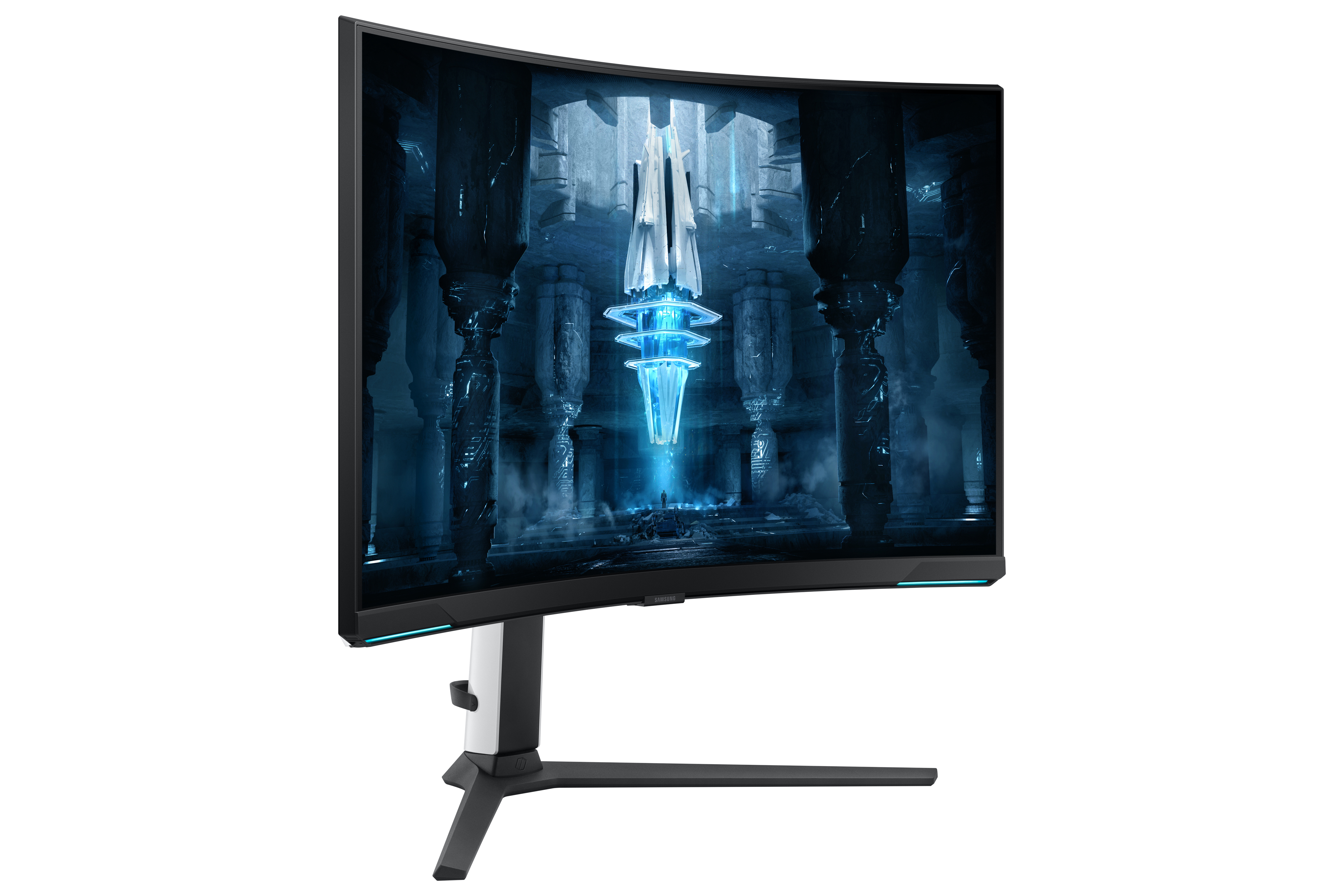 Samsung G85NB computer monitor 81.3 cm (32) 3840 x 2160 pixels 4K Ultra HD LED White