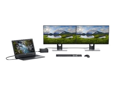 DELL TB18DC Cablato USB 3.2 Gen 1 (3.1 Gen 1) Type-B Nero