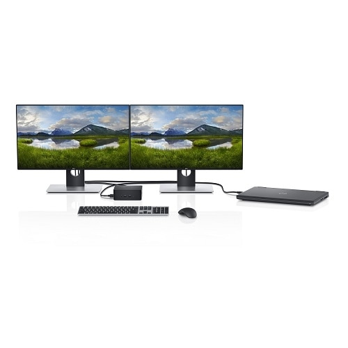 DELL TB18DC Cablato USB 3.2 Gen 1 (3.1 Gen 1) Type-B Nero