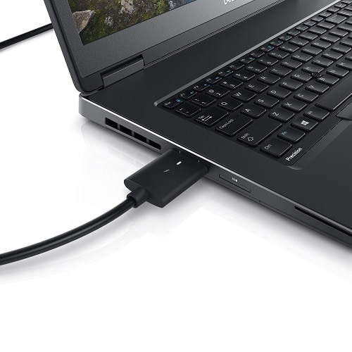 DELL TB18DC Cablato USB 3.2 Gen 1 (3.1 Gen 1) Type-B Nero
